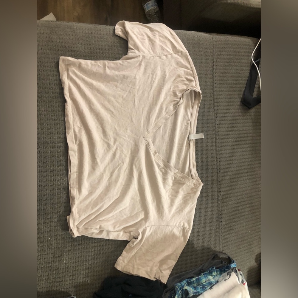 Relaxed fit crop top